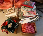 FIVE BOXES ASSORTED TABLE LINE