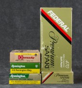 FIVE BOXES OF LARGE CALIBER AM