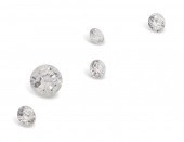 FIVE BRILLIANT CUT LOOSE DIAMO