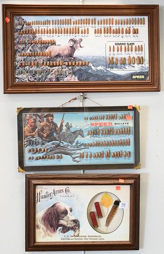 FIVE BULLET DISPLAYS AND