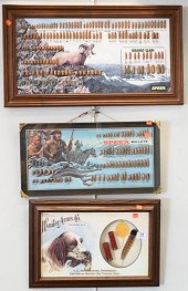 FIVE BULLET DISPLAYS AND ADVER