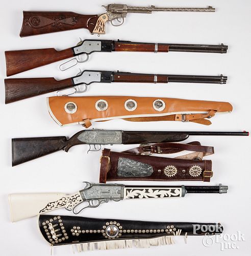 FIVE CAP GUN RIFLESFive cap gun