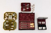 FIVE CASED SETS OF SMALL ARTIC
