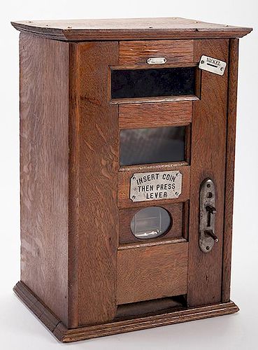 FIVE CENT MACK CIGAR VENDING