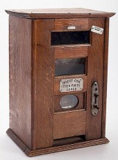 FIVE CENT MACK CIGAR VENDING M