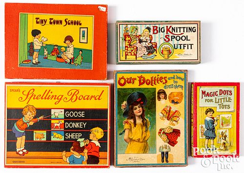 FIVE CHILDREN'S ACTIVITY