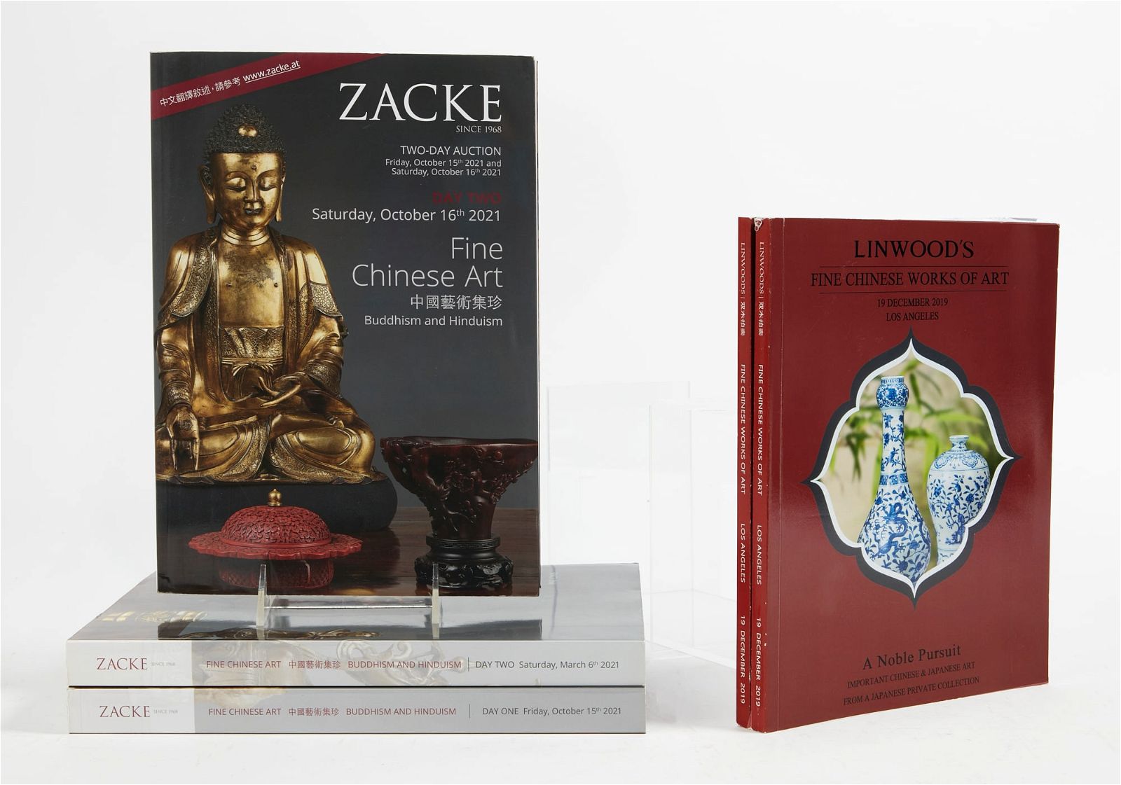 FIVE CHINESE ART AUCTION