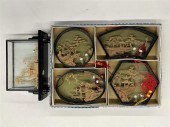 FIVE CHINESE CORK MINIATURE VI