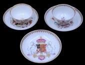 FIVE CHINESE EXPORT PORCELAIN