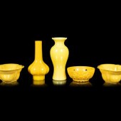 Five Chinese Opaque and Semi-O