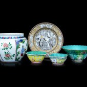 Five Chinese Porcelain Article