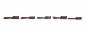 FIVE CIVIL WAR ERA POCKET BULL