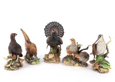 Five Coalport limited edition