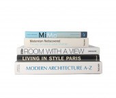FIVE COFFEE TABLE BOOKS ON MOD