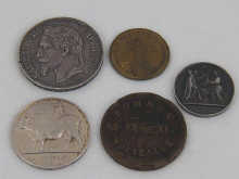 Five coins/ commemorative