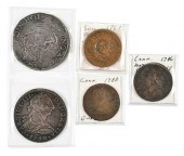 FIVE COINS OF EARLY AMERICA157