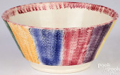 FIVE-COLOR RAINBOW SPATTERWARE