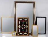 FIVE CONTEMPORARY MIRRORS AND