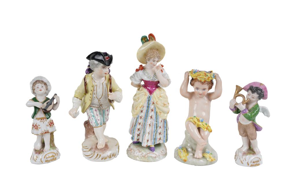 FIVE CONTINENTAL PORCELAIN