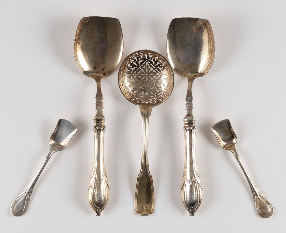 FIVE CONTINENTAL SILVER SERVERS