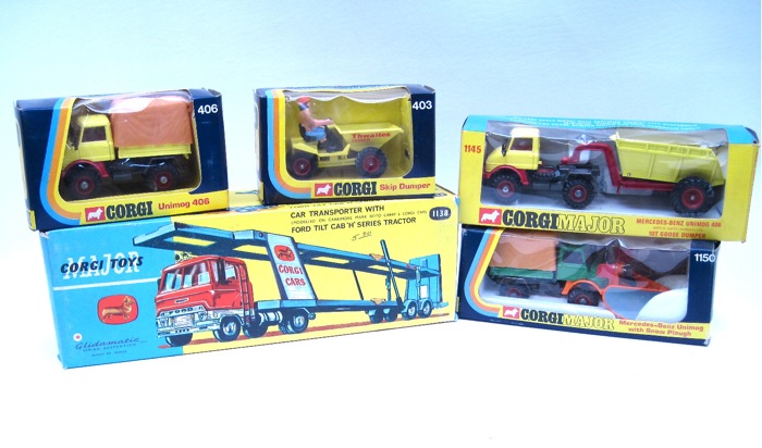 FIVE ''CORGI'' DIECAST METAL