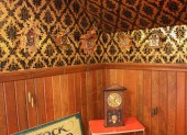FIVE CUCKOO CLOCKS AND ONE WAL