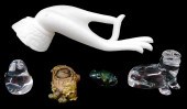 FIVE DECORATIVE ACCESSORIES: C