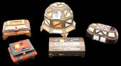 FIVE DECORATIVE BOXESFive Deco