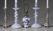 Five Decorative Lamps pair blu