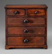 Five-Drawer Miniature Chest Am