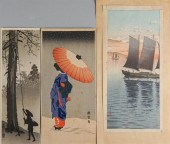 FIVE EARLY 20TH CENTURY JAPANE