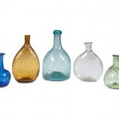 Five Early American Glass Patt