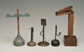 Five early lighting devices: p