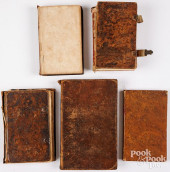 FIVE EARLY RELIGIOUS TEXTS, TH