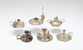 Five English sterling silver c