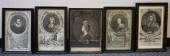 FIVE ENGRAVINGS OF HISTORIC FI