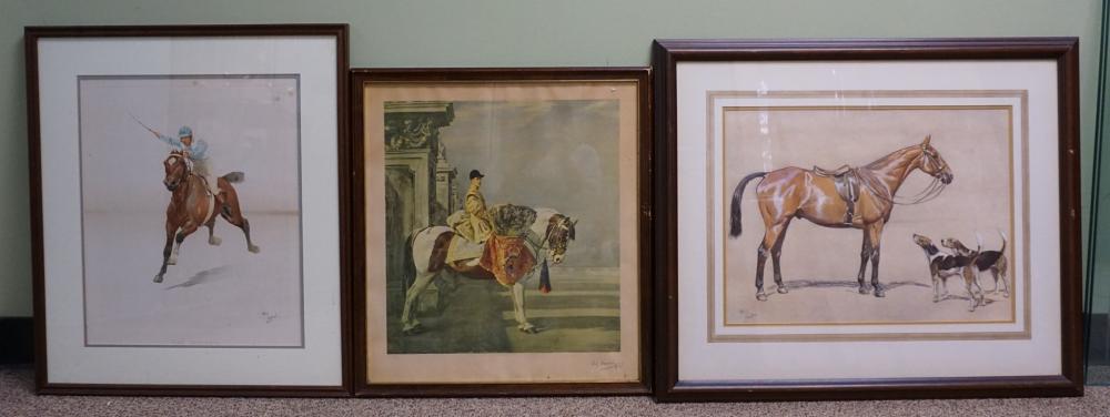 FIVE EQUESTRIAN/FOX HUNTING COLOR