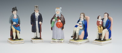 Five Erphila Porcelain Figurines