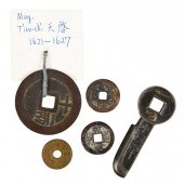 FIVE EXAMPLES OF BRONZE SPECIE