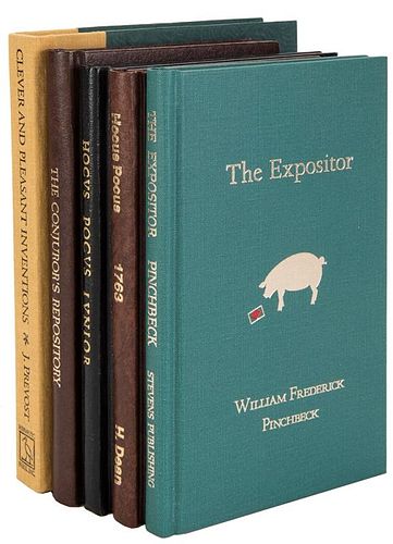 FIVE FACSIMILE EDITIONS OF