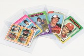 FIVE FINE 1970'S TOPPS BASEBAL