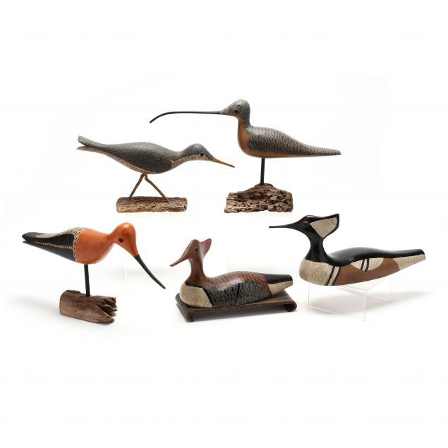 FIVE FOLKY DECOYS, PERKINS