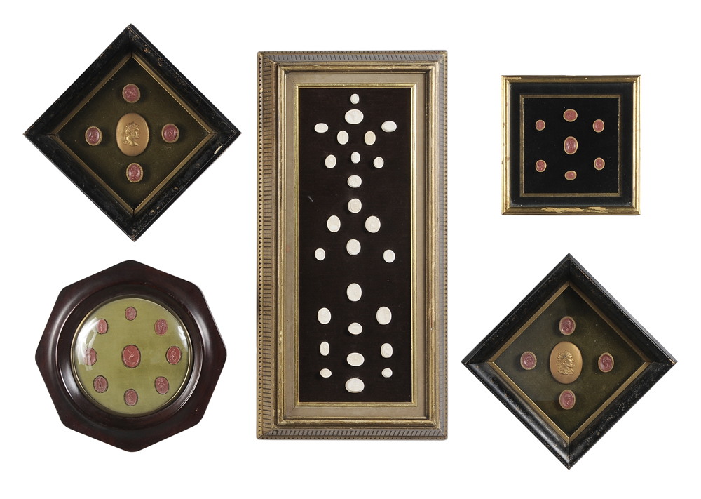 Five Framed Groups of Wax and