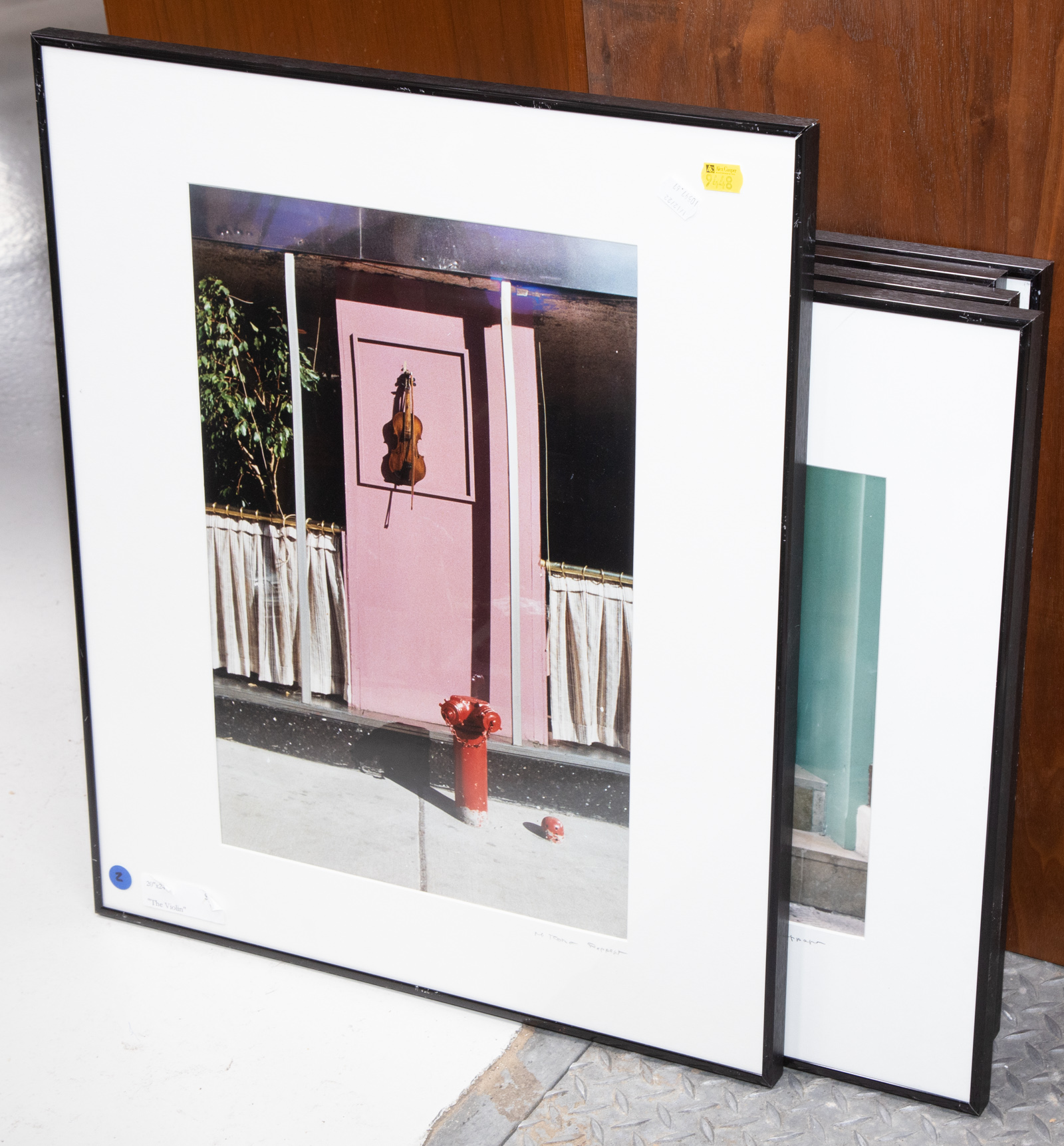 FIVE FRAMED PHOTOGRAPHS BY M.