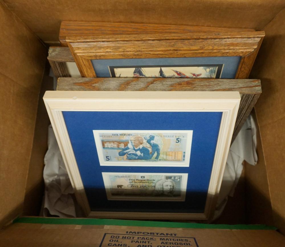 FIVE FRAMED PRINTSFive Framed