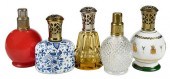 FIVE FRENCH PERFUME BURNER DIF