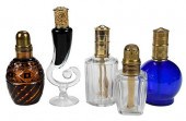 FIVE FRENCH PERFUME BURNER DIF