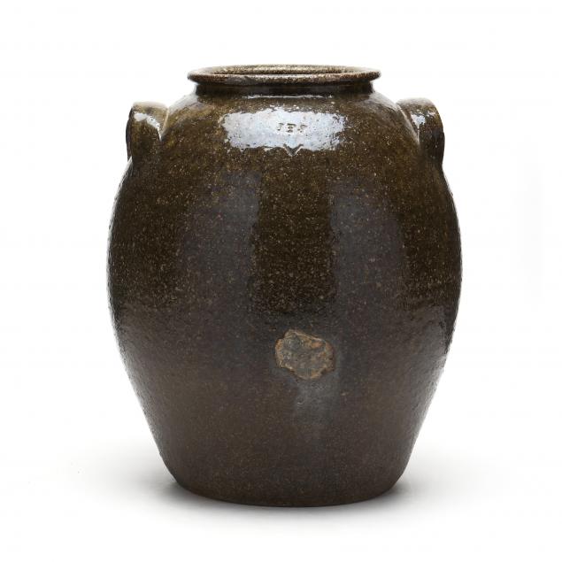 FIVE GALLON CROCK, JAMES FRANKLIN
