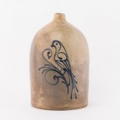 FIVE-GALLON STONEWARE MERCHANT
