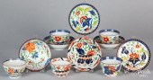 FIVE GAUDY DUTCH PORCELAIN CUP